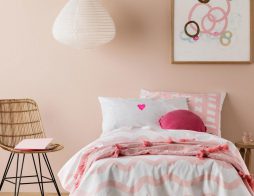 Sơn phòng ngủ màu hồng đẹp